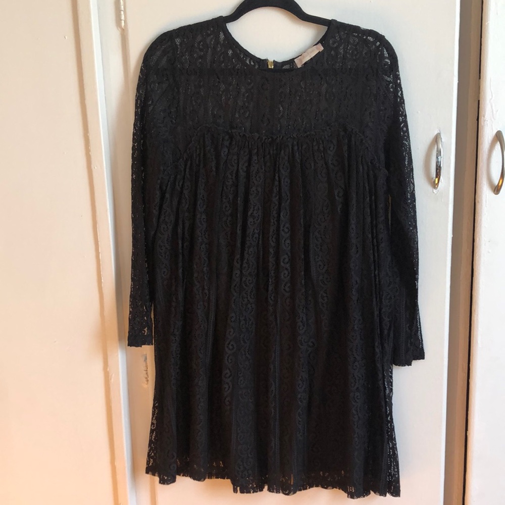 Altar’d State Knee length black dress